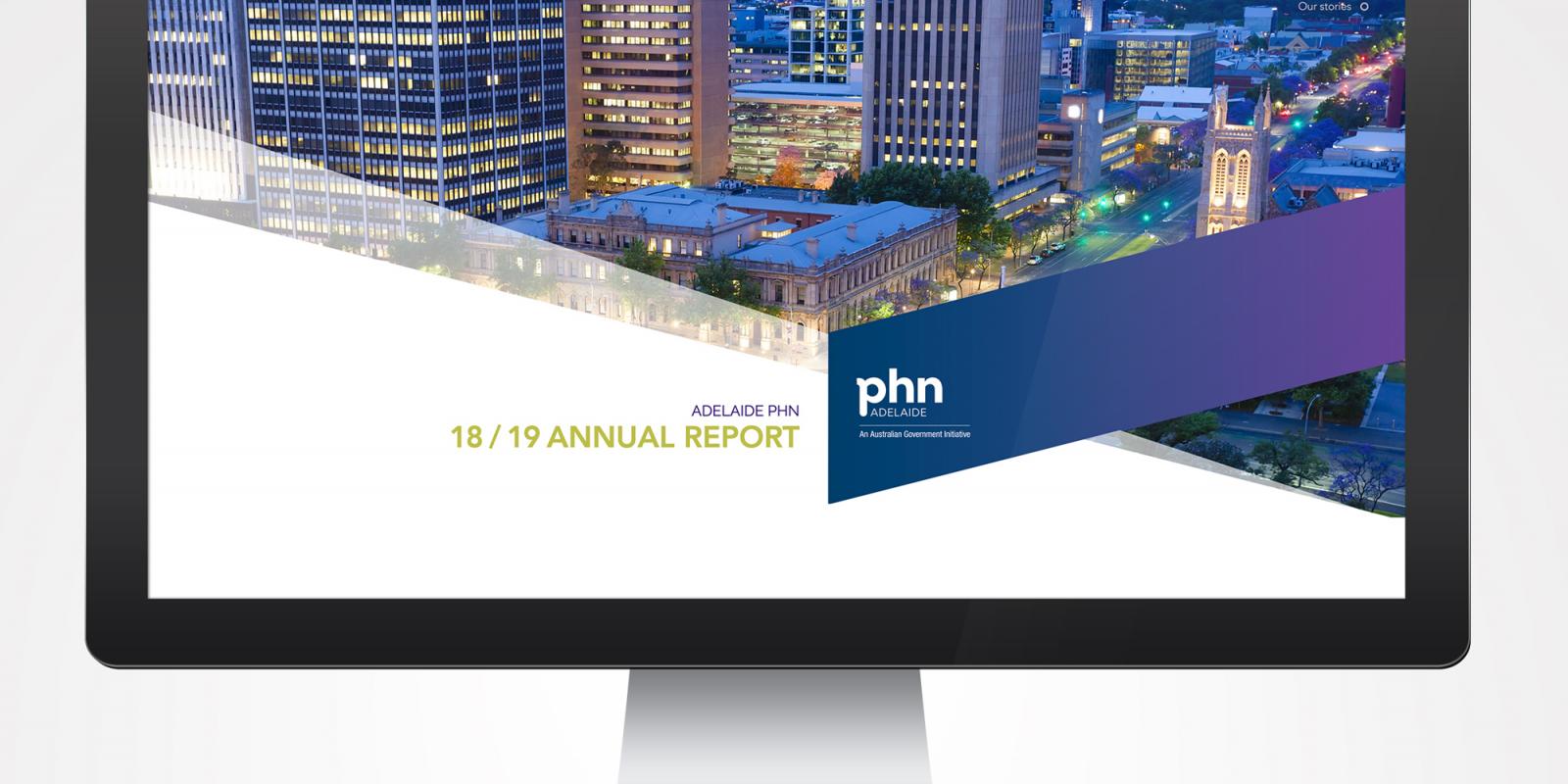 APHN Annual Report Website Mockup 1